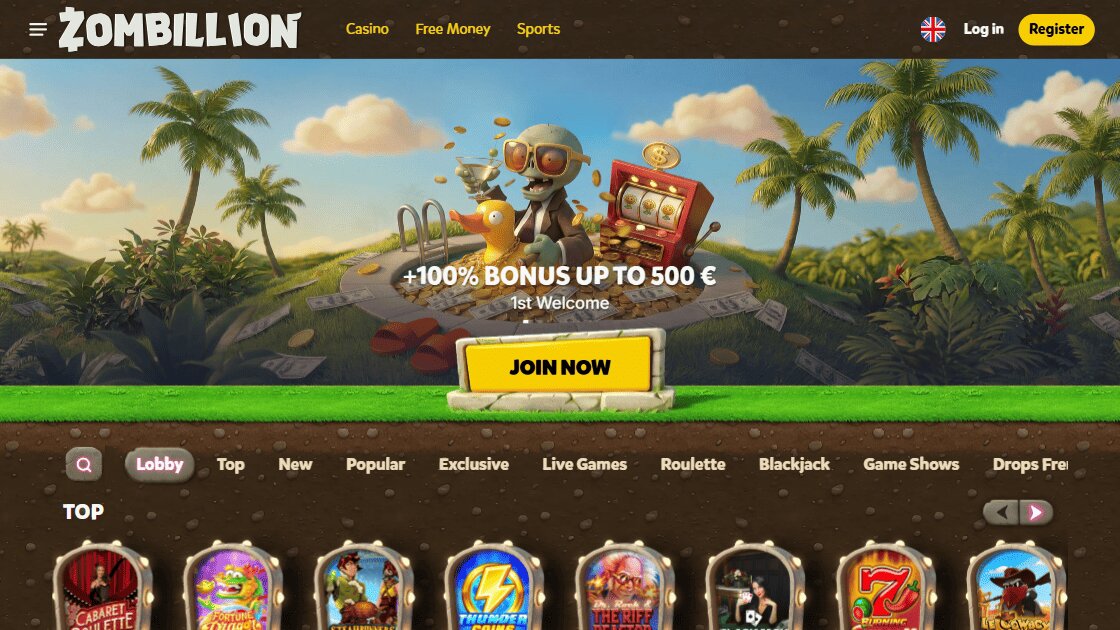 zombillion casino zonder cruks homepage